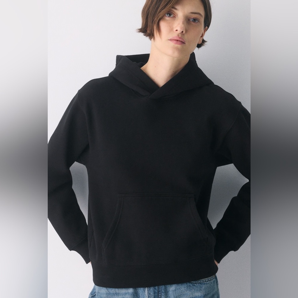Aritiza cozy sweat fleece Black Hoodie